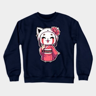 Geisha Kawaii Crewneck Sweatshirt